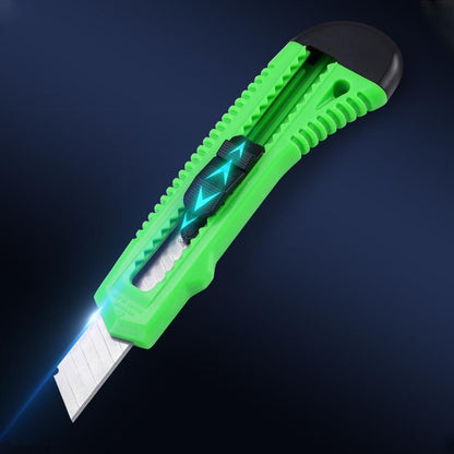 1/2/3PCS Utility Stanley Knife With Blades Blade Retractable Heavy Duty Box Cutter - Red-1PC