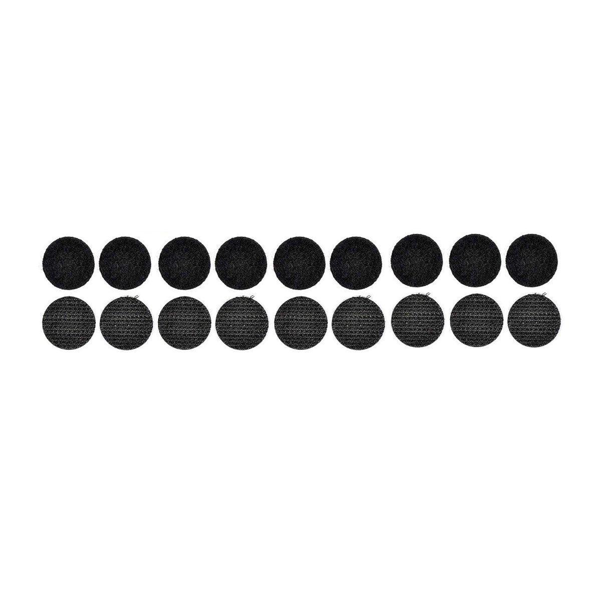 Strong Sticky Round Self Adhesive Dots DIY Bond Tape No Mark Fasteners - White 30Pairs - 15mm