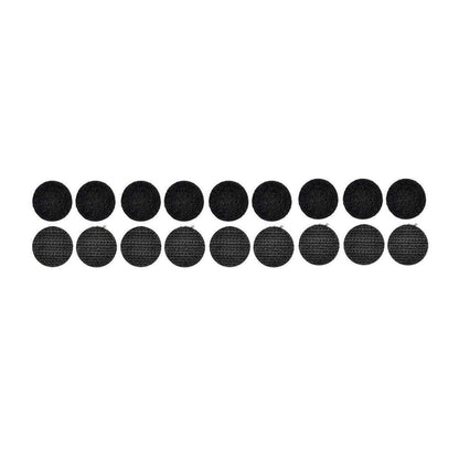 Strong Sticky Round Self Adhesive Dots DIY Bond Tape No Mark Fasteners - White 30Pairs - 15mm