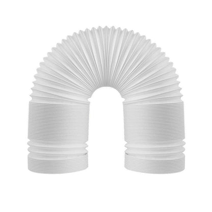 Portable Air Conditioner Exhaust Hose 13/15cm Extendable Vent Pipe PP Steel Wire - 3m x 13cm.