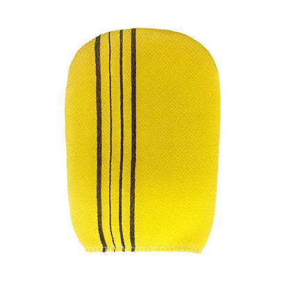 Fiber Cleaner Bath Glove Exfoliating Towel Body Rub Shower Scrub Glove Washcloth - Green