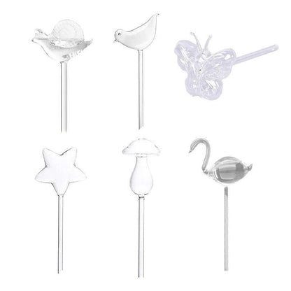 Automatic Self Plant Watering Glass Bulbs Water Feeder Indoor Irrigation Outdoor - Swan.