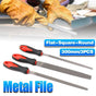 3pcs Woodworking File Trimming Sanding Tool Set for Wood Metal Shaping Smoothing.