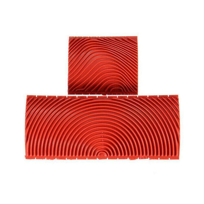 2PCS Wood Graining Tool Wood Grain Wall Art Paint For Wall Painting Decor DIY.