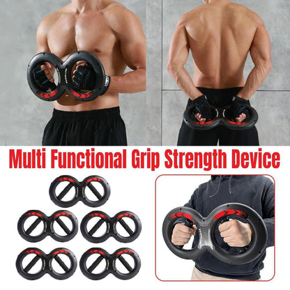 Multifunctional Arm Strength Grip Wrist Power Device Fitness Hand Grip Enhancer - 5kg.