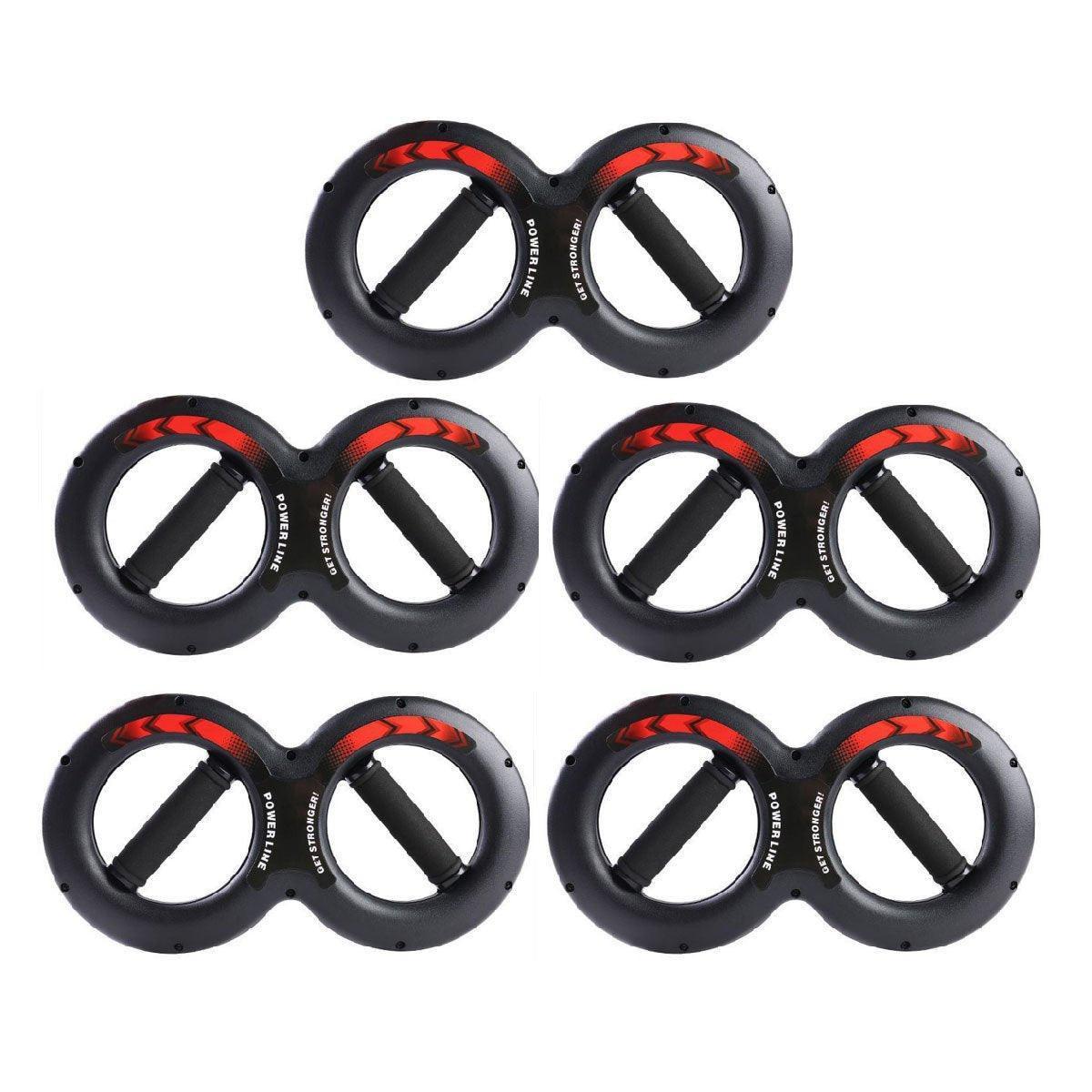 Multifunctional Arm Strength Grip Wrist Power Device Fitness Hand Grip Enhancer - 5kg.