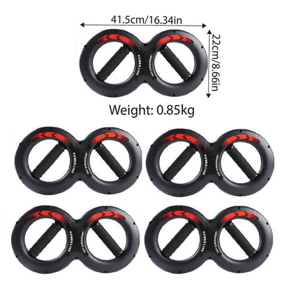 Multifunctional Arm Strength Grip Wrist Power Device Fitness Hand Grip Enhancer - 5kg.