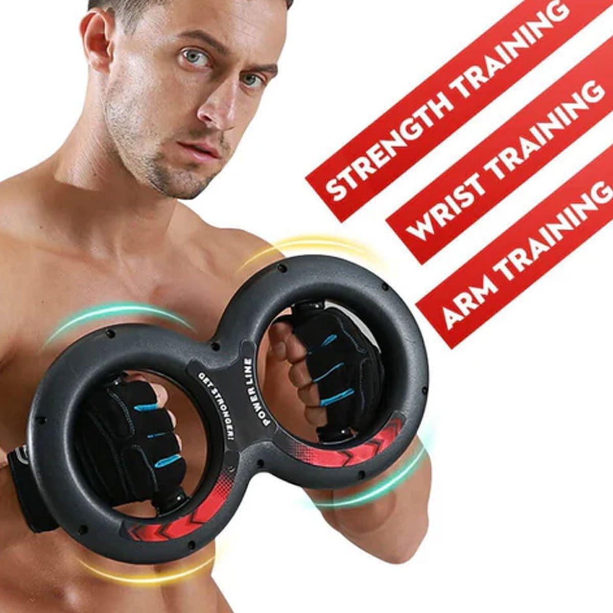 Multifunctional Arm Strength Grip Wrist Power Device Fitness Hand Grip Enhancer - 5kg.