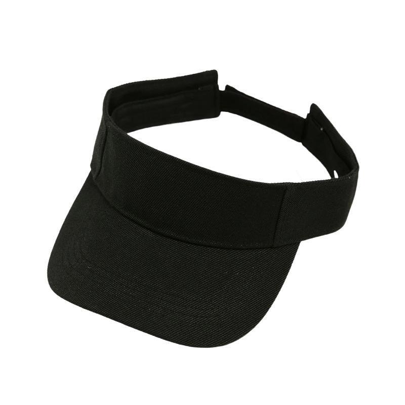 Women Adjustable UV Protection Sport Visor Cap Beach Sun Hat New Stylish Design - Khaki