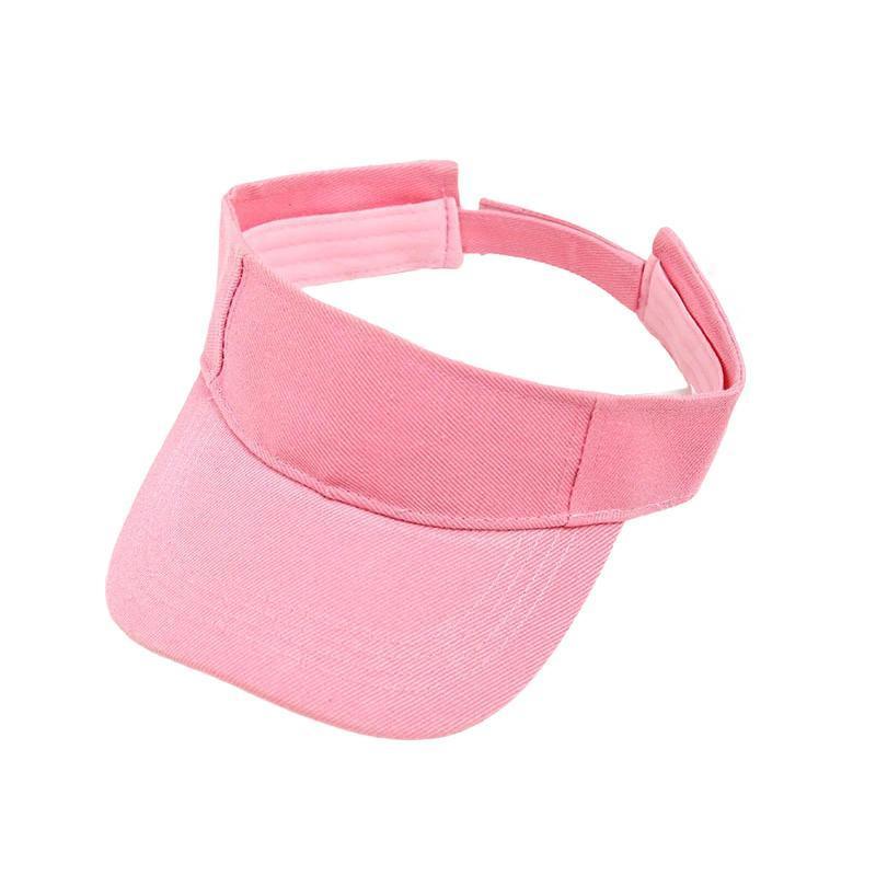 Women Adjustable UV Protection Sport Visor Cap Beach Sun Hat New Stylish Design - Green