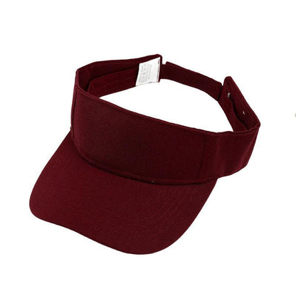 Women Adjustable UV Protection Sport Visor Cap Beach Sun Hat New Stylish Design - Green