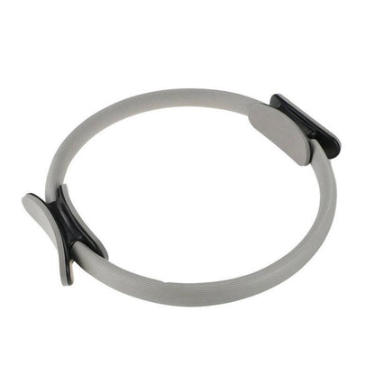 6 Colours Pilates Yoga Ring Magic Circle Fitness Equipment for Toning Slim Legs - Pink.