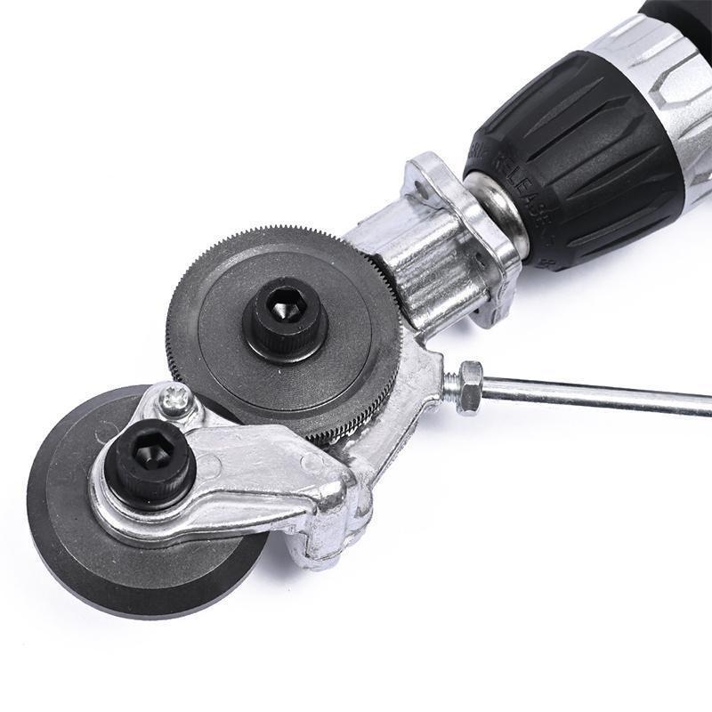 Electric Drill Plate Cutter Sheet Metal Nibbler Precise Cutting Shears Cutter.