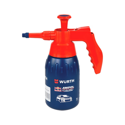 1L Wurth RedBull Ampol F1 Racing Brake Cleaner Specific Pump Spray Bottle Unfilled.