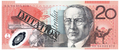 20 Dollar Australian Souvenir Note Pad Fake AUD Money - 1 Pack of 50 Sheets.