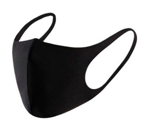 SUMMER Reusable Breathable Face Mask Mouth Mask Anti Dust Haze Protective in Black.