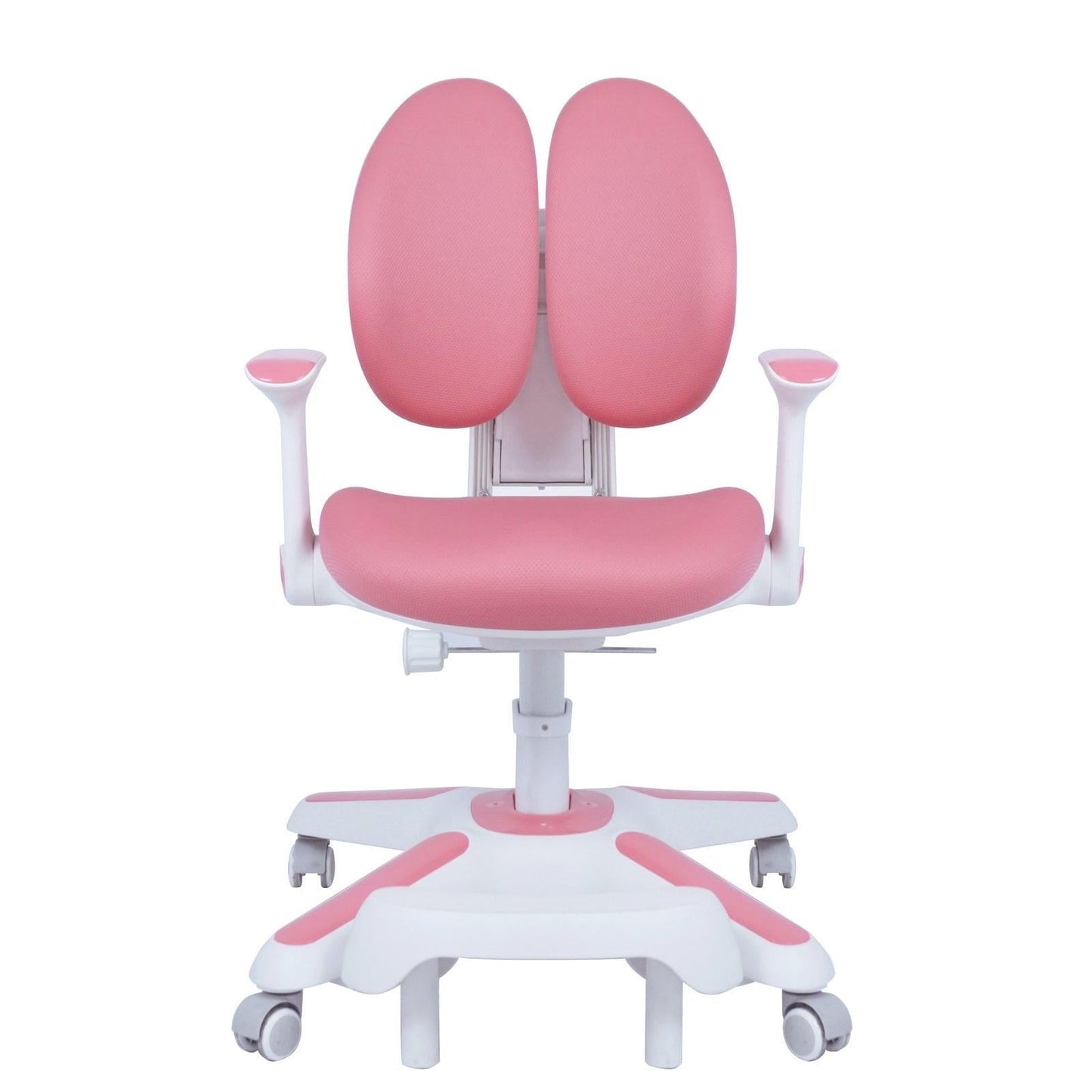 4x Ergonomic Children Kids Study Chairs Height Adjustable - Pink.
