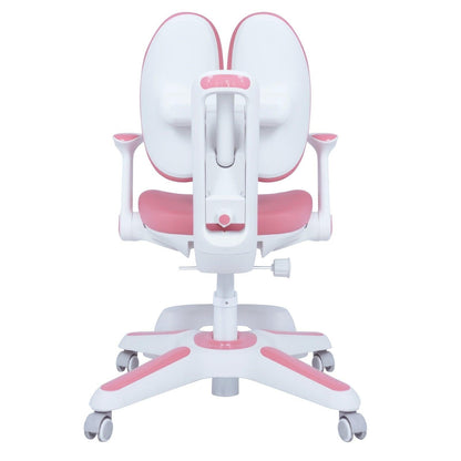 4x Ergonomic Children Kids Study Chairs Height Adjustable - Pink.