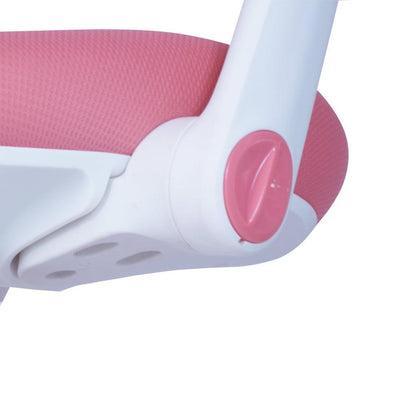 4x Ergonomic Children Kids Study Chairs Height Adjustable - Pink.