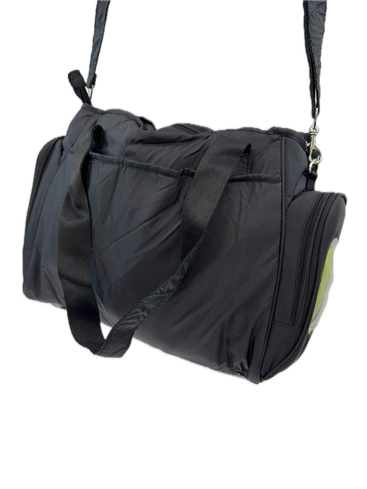 FIB Baby Nappy Bag Diaper Maternity Milk Mummy Changing Travel Tote - Black.