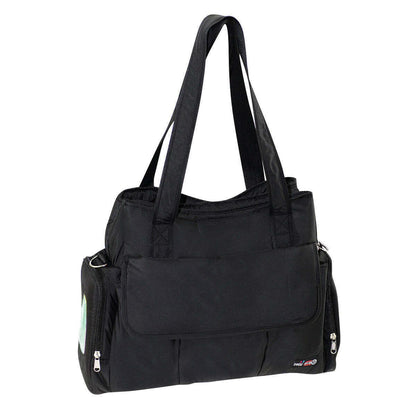 FIB Baby Nappy Bag Diaper Maternity Milk Mummy Changing Travel Tote - Black.