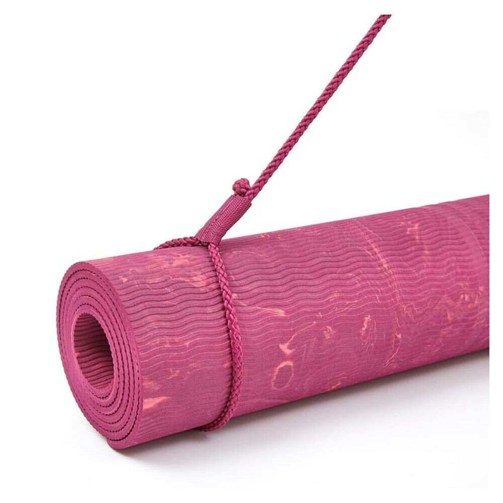 Adidas Premium 5mm Camo Sports Home/Gym Fitness Exercise Yoga Mat Power Berry.