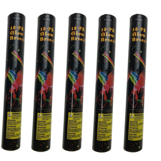 75 GLOW STICKS Party Light Glow In The Dark Rave BRACELETS Disco Bulk 20cm.