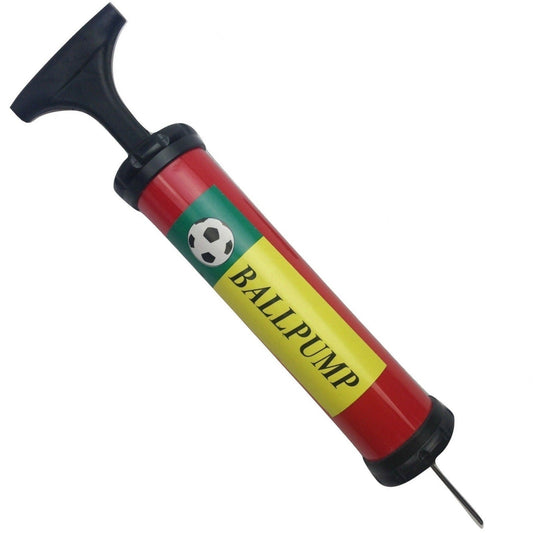 BALL PUMP Air Inflator Soccer Basketball Football Needle Yoga Fitness Portable.