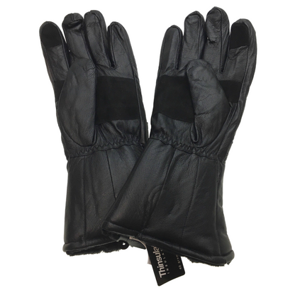 3M Winter Motorbike Bike Waterproof Gloves Leather Motor Bicycle Motorcycle - Black - L.