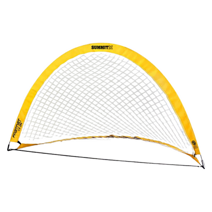 2x Summit Pop Up Teardrop Advance FFA Half Dome Training Football Soccer Goal 2mx1m.