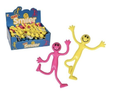 1x Bendy Smiley Man - Assorted.