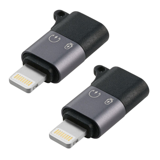 1-Pcs USB-C to fast connection OTG Adapter | Fast Charging & Data Sync | Compatible with iPhone 7-14 Pro Max, Headphones, Flash Drive, Mouse & More