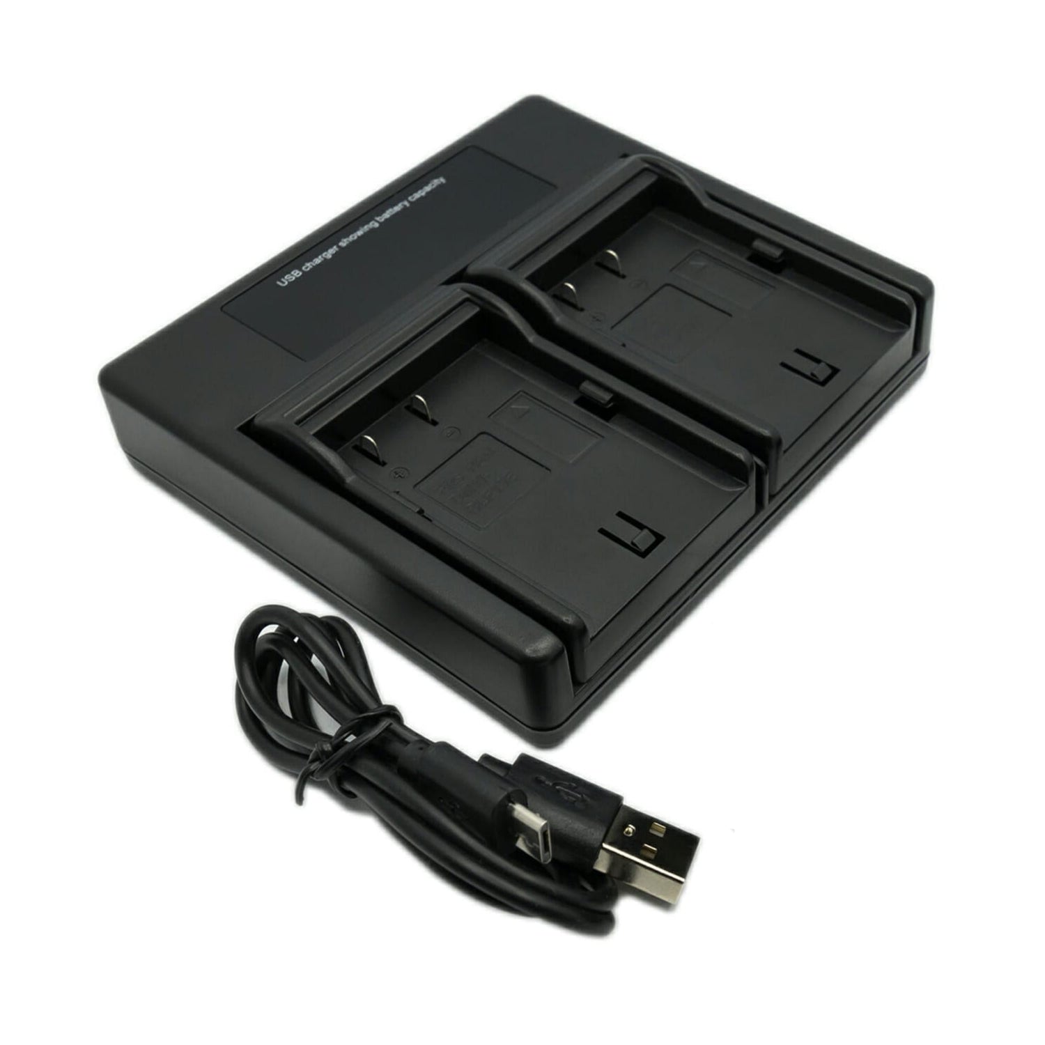 Hridz DMW-BLF19 Dual Charger For Panasonic GH3 & GH4 camera batteries.