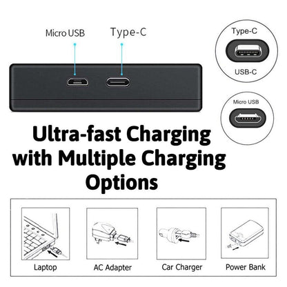 Hridz EN-EL15 Battery & Charger set for Nikon Z6, Z7, D780, D500, D600, D610, D750, D800, D810, D810a, D850.