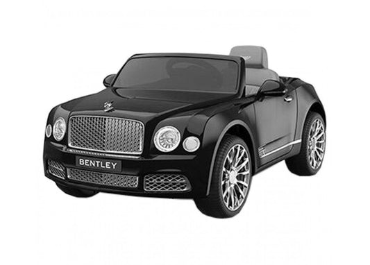 Bentley Mulsanne Kids 12V Electric Ride On - Black.