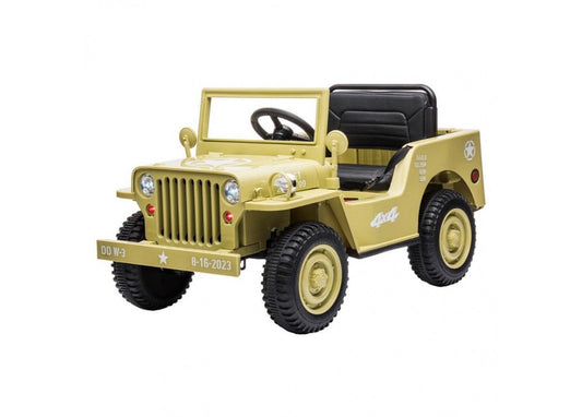 Go Skitz Major 12V Electric Ride On - Khaki.