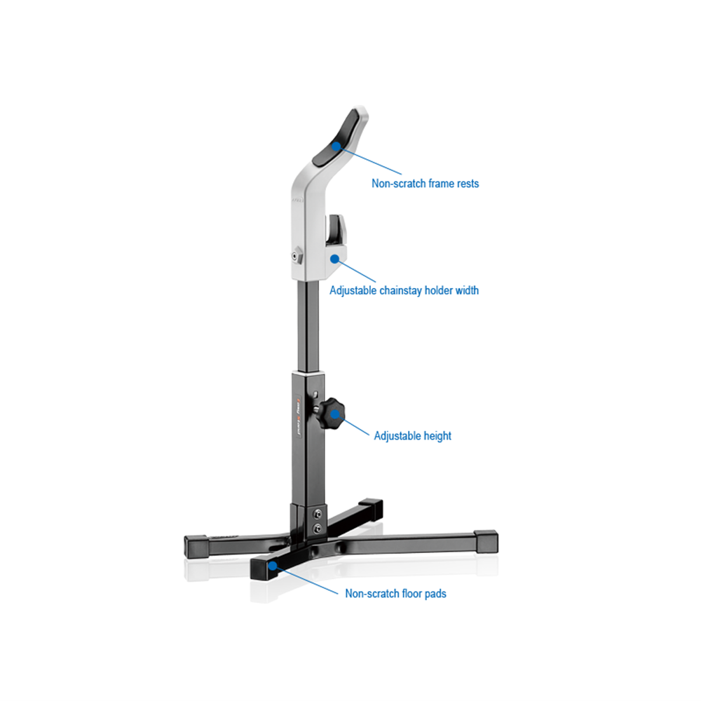 Bicycle Adjustable - Foldable Stand For Maintenance - Parking Or Display.