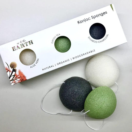 Konjac Sponge Trio.
