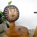 Kids Wooden Chair Lion.
