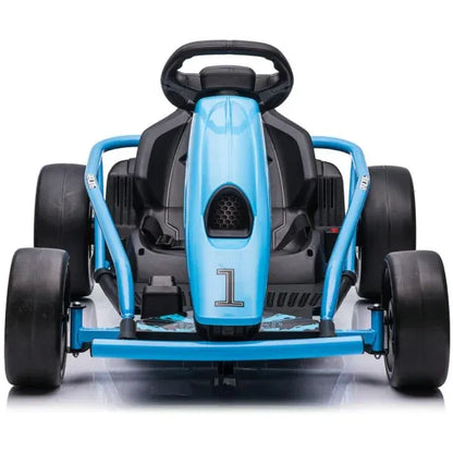 24V Go Kart for kids with Drift Function – Blue