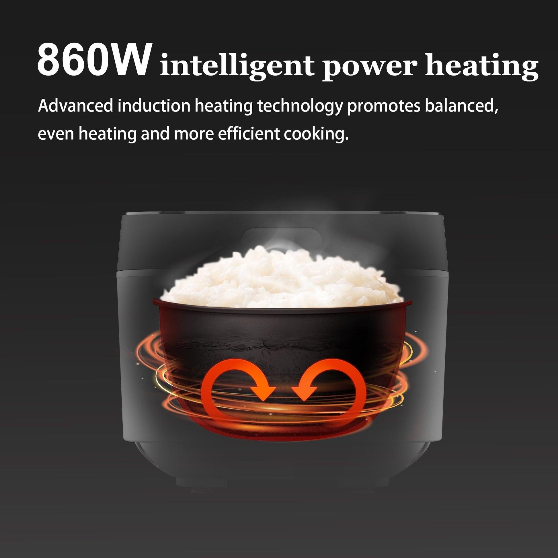 BEAR 4 Litre Intelligent Power Heating Rice Cooker DFB-Q40R5.