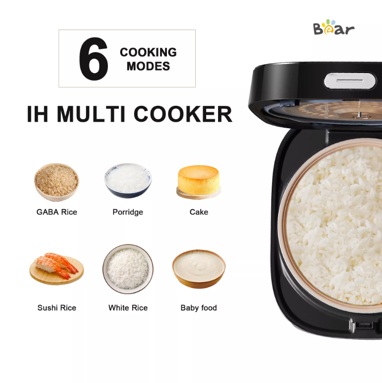 BEAR 4 Litre Intelligent Power Heating Rice Cooker DFB-Q40R5.