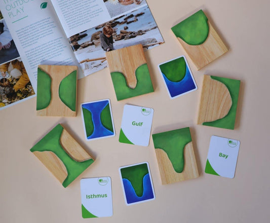 Montessori Land and Water Forms.