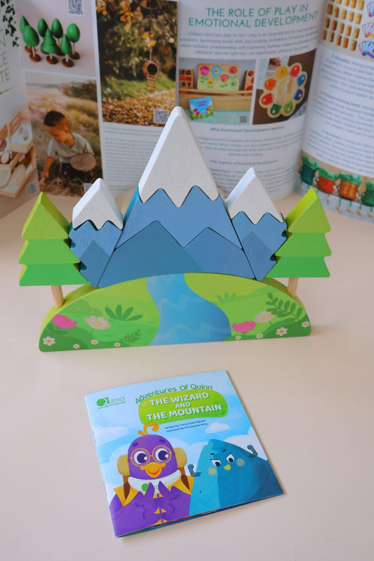 Mountain Puzzle and Book Set.
