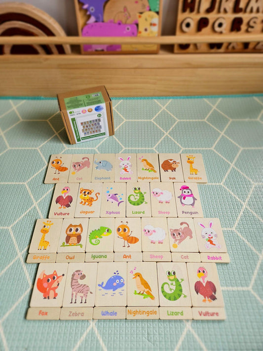 Montessori Animal Learning Set.