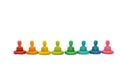 Rainbow People Cups and Rings.