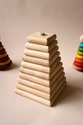 Natural Square Stacker.