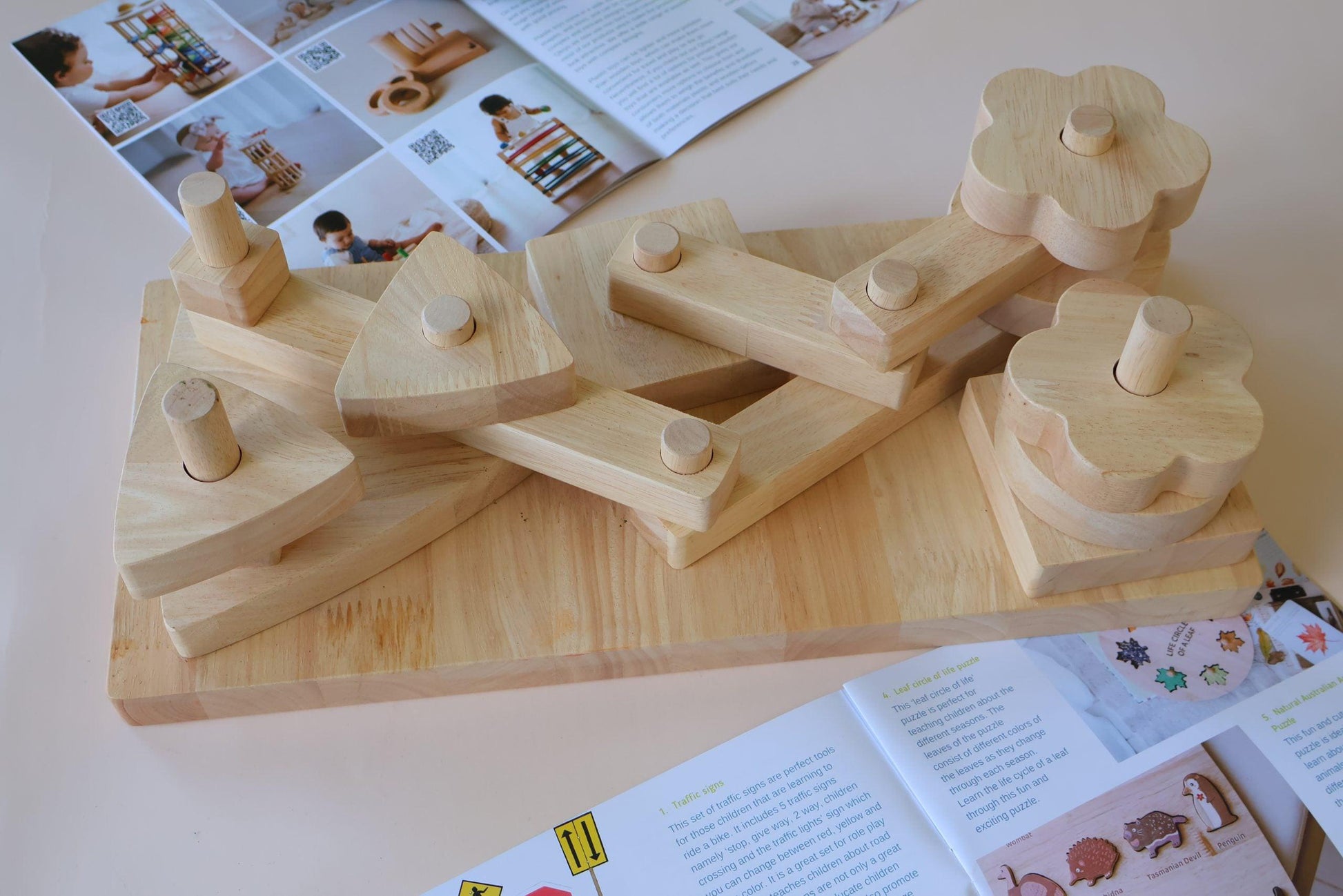 Stack a block board 14 pcs.