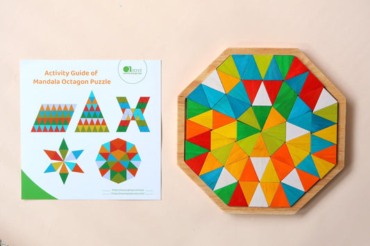 Mandala Octagon Puzzle.