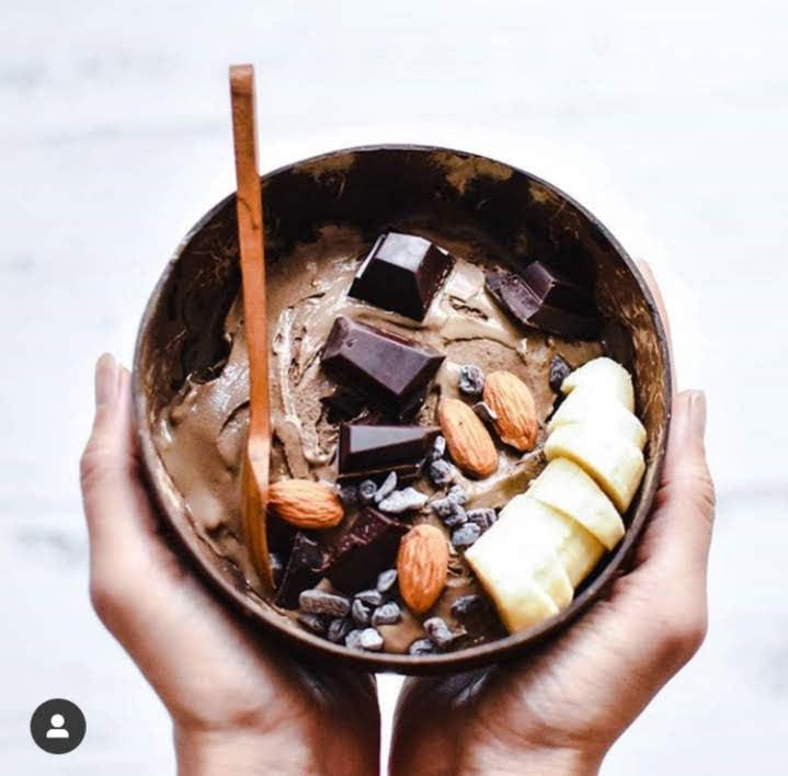 Cocnut Small Bowl.